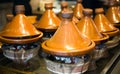 Moroccan ceramic tajines