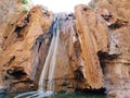 Moroccan City of Fath Waterfall Royalty Free Stock Photo