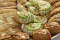 Moroccan cookies Royalty Free Stock Photo