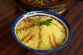 Moroccan Couscous Bowl, Traditional Cuscus, Moroccan Bulgur, Healthy Arabic Food, Moroccan Couscous