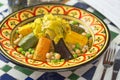 Moroccan couscous with vegetable