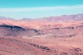 Moroccan desert landscape Royalty Free Stock Photo