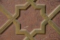 Moroccan embossed metal panel