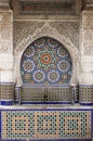 Moroccan fountain in Meknes