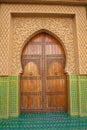 Moroccan hotel entrance