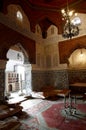 Moroccan indoor architecture Royalty Free Stock Photo