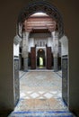 Moroccan indoor architecture Royalty Free Stock Photo