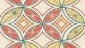 Moroccan Inspired Geometric Tile Pattern, vector design Generative AI Royalty Free Stock Photo