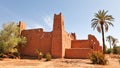 Moroccan Kasbah Royalty Free Stock Photo