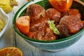 Moroccan Kefta Tagine