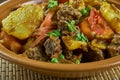 Moroccan Meat and Potato Tagine