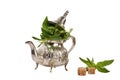 Moroccan mint tea Royalty Free Stock Photo