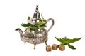 Moroccan mint tea Royalty Free Stock Photo