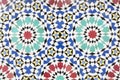 Moroccan mosaic as background