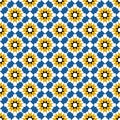 Moroccan mosaic seamless Royalty Free Stock Photo