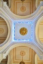 Moroccan mosque from the inside Royalty Free Stock Photo