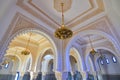 Moroccan mosque from the inside Royalty Free Stock Photo