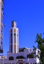 Moroccan mosque in Tangiers. Moroccan style mosque.