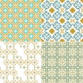 Moroccan ornamental seamless pattern. Traditional Arabic oriental mix background decorative design.