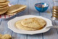 Moroccan pancakes Baghrir or Beghrir