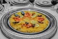 Moroccan Pastilla Recipe with Shrimp, Calamari and Fish