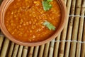 Moroccan pumpkin and red lentil soup