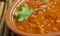 Moroccan pumpkin and red lentil soup