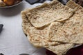 Moroccan rghayf pancakes breakfast stills Royalty Free Stock Photo