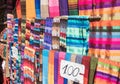 Moroccan scarves Royalty Free Stock Photo