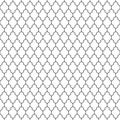 Moroccan seamless patern. Repeating morocco motif. Black patternes isolated on white background. Repeated indian tile. Islam