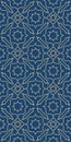 Moroccan seamless pattern with islamic and arabic ornaments and elements