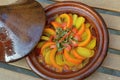 Moroccan tagine with vegetables