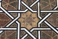 Moroccan tiled floor