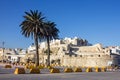 Moroccan town Tanger, Morocco. Medina fncient fortress Royalty Free Stock Photo