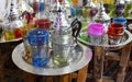 Moroccan traditional Tea - cups , Marrakesh Royalty Free Stock Photo