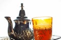 Moroccan traditional Tea table Royalty Free Stock Photo