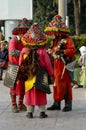 Moroccan water sellers Royalty Free Stock Photo