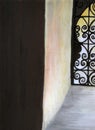 Moroccan window. Royalty Free Stock Photo