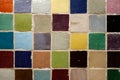 Moroccan Zellige colors Royalty Free Stock Photo