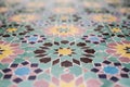 Moroccan zellige pattern Royalty Free Stock Photo