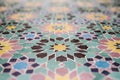 Moroccan zellige pattern