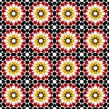 Moroccan zellige seamless Royalty Free Stock Photo