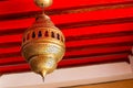 Morocco brass lamp