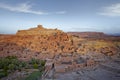 Morocco - Draa-Tafilalet - Ancient fortress & x28;ksar& x29; Ait Benhaddou Royalty Free Stock Photo