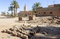Morocco, Draa Valley, Zagora, bricks Royalty Free Stock Photo