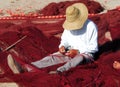 Morocco, Essaouira: fisherman