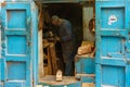 Morocco. Essaouira. An old carpenter