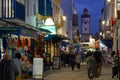 Morocco. Essaouira. People walking in the street of the medina