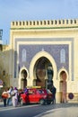 Morocco, Fes, Bab Bou Jeloud