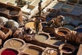 Morocco. Fez. The Chouara tannery is the largest of the four traditional tanneries in Fez